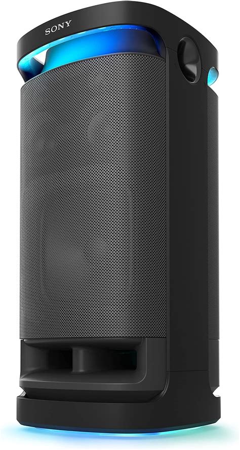 Sony srs-xv900 - SRS-XV900 The ultimate party speaker The XV900 3-way sound system is made for parties with long-playing, groundbreaking, omnidirectional audio and ambient lighting, all in one portable, powerful package. 1,2 Life should be lived at full volume Turn up the music to full volume and vibe all night to a clear, rich sound. 